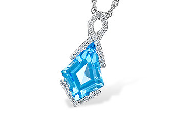 B319-02455: NECK 2.40 BLUE TOPAZ 2.53 TGW