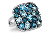 D233-59755: LDS RG 3.67 BLUE TOPAZ 3.94 TGW