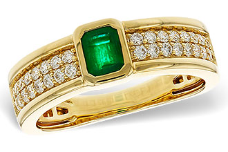 D320-88891: LDS RG .42 EMERALD .75 TGW (5x4MM EM)
