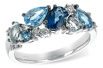 E235-37082: LDS RG 2.05 BLUE TOPAZ 2.16 TGW