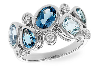 F319-97000: LDS RG 2.57 BLUE TOPAZ TW 2.75 TGW