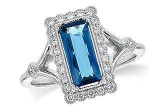 G236-33436: LDS RG 1.58 LONDON BLUE TOPAZ 1.75 TGW
