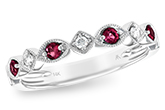 K139-02491: LDS WED RG .20 RUBY .26 TGW