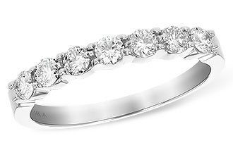 M139-06172: LDS DIA WED RG .50 TW (7 STONES)